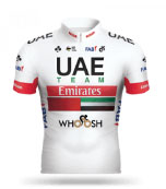 maillot equipe cycliste UAE Emirates