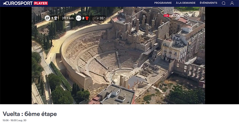 eurosport player vuelta 2018 cartagene