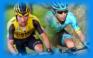 DUEL ROGLIC LOPEZ dans la vuelta 2019