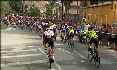alicante peloton
