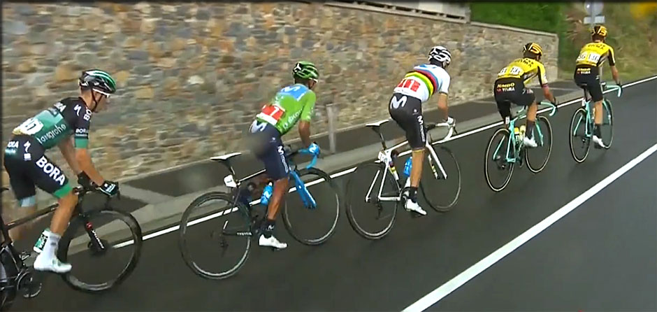 SEEP KUSS emmène ROGLIc dans l'étape 9 de la vuelta 2019 a cortla d'Encamp