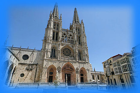 BURGOS cathedrale, jour de repos de la vuelta 2019