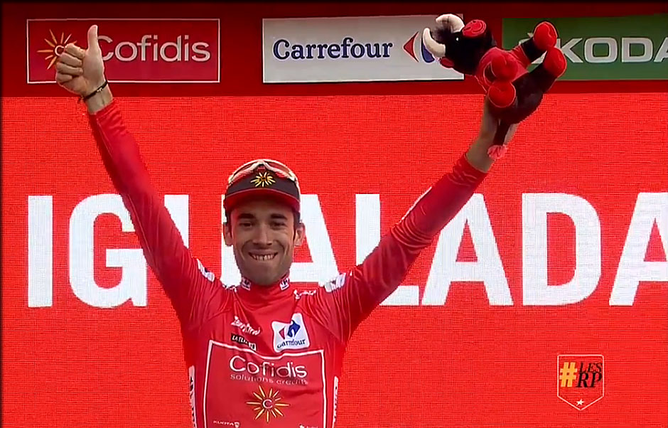 EDET en ROUGE  8 ème étape de la vuelta 2019