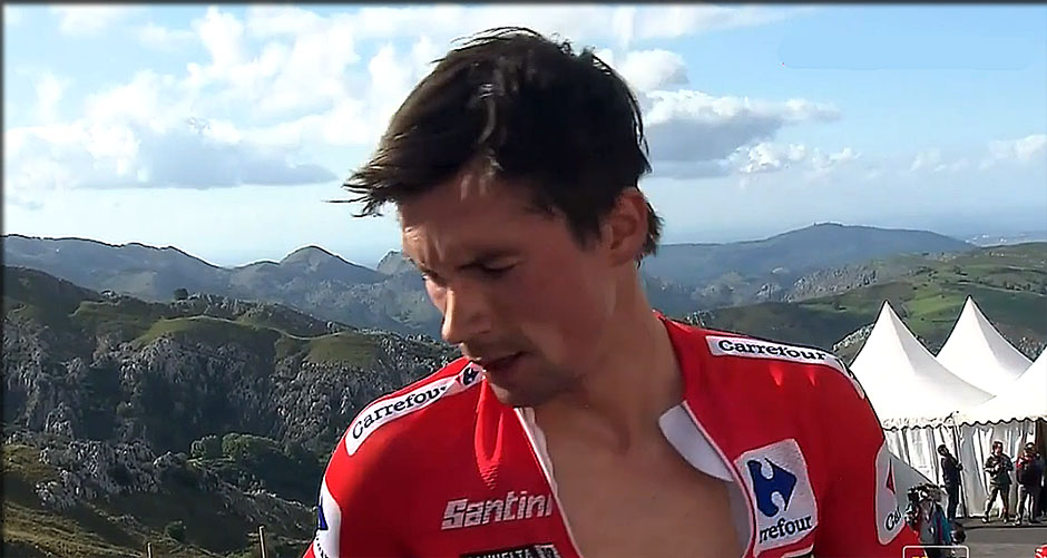 ROGLIC  Los MACHUCOS brillant leader de la vuelta 2019