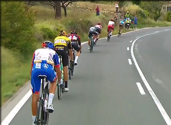 échappés 6 ème étape la vuleta 2019