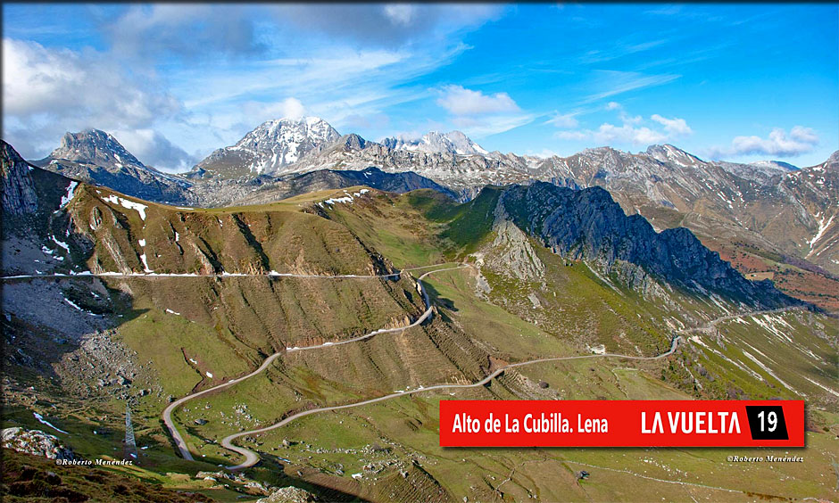 ALTO de CUBILLA arrivée de la 16 ème étape de la VUELTA  2019