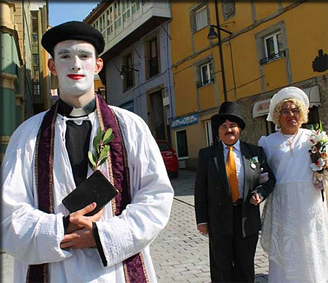 Tradition de déguisement à TINEO, la vuelta 2019
