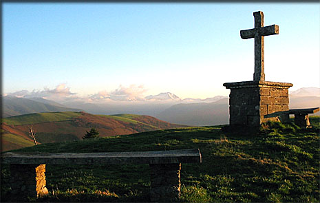 Sanctuaire del Acebo arivée de la 15ème étape de la Vuelta 2019