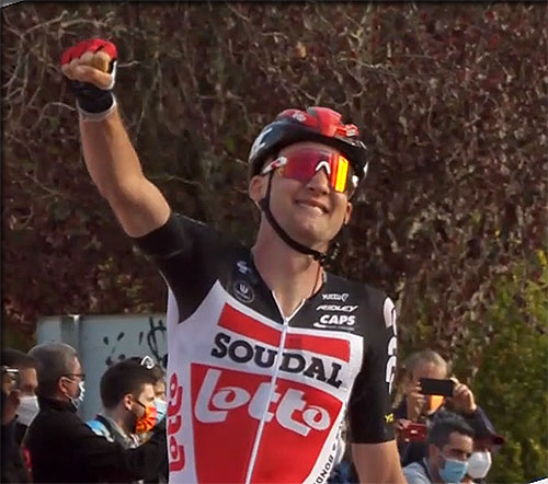 Victoire de Tim WELLENS 5 ème étape 2020