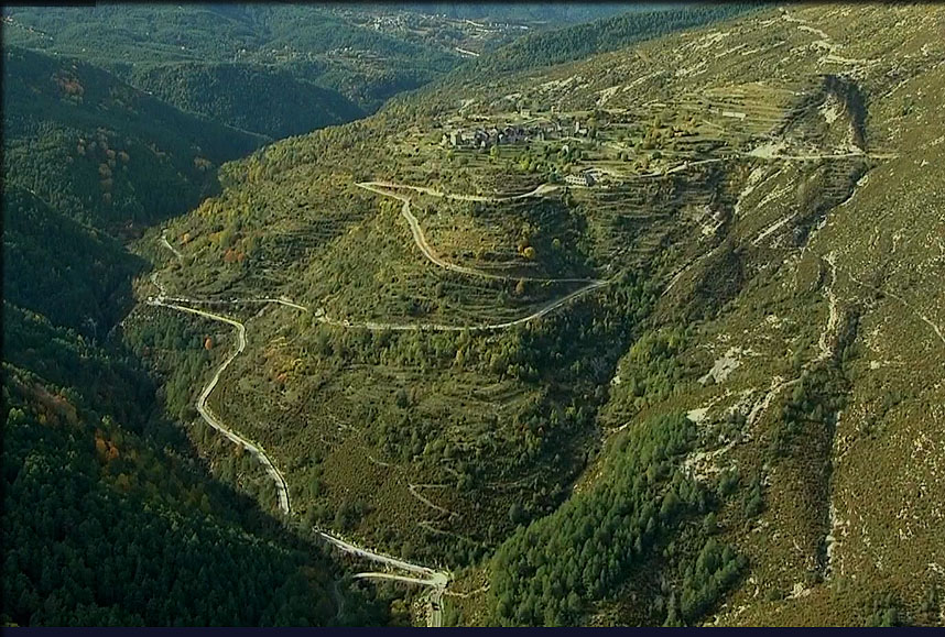 lacets alto de fanlo 5 ème étape la vuelta 2020