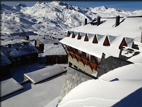 Formigal hotel HG 6 ème étape de la vuelta 2020