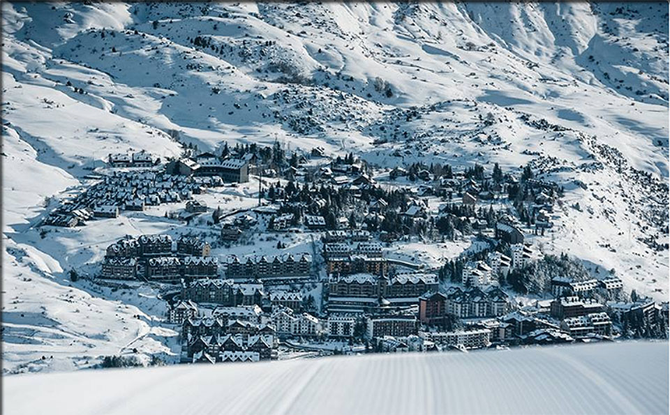 Arrivée à Formigal 6 ème étape de la Vuelta 2020