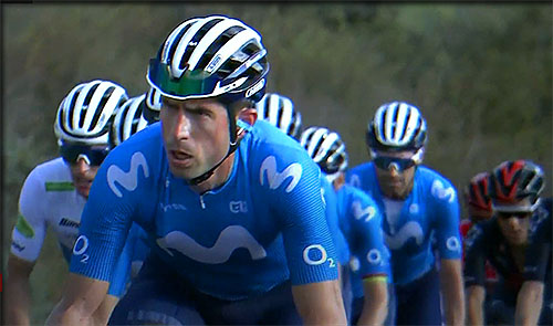 l'équipe movistar 8ème étape la vuelta 2020