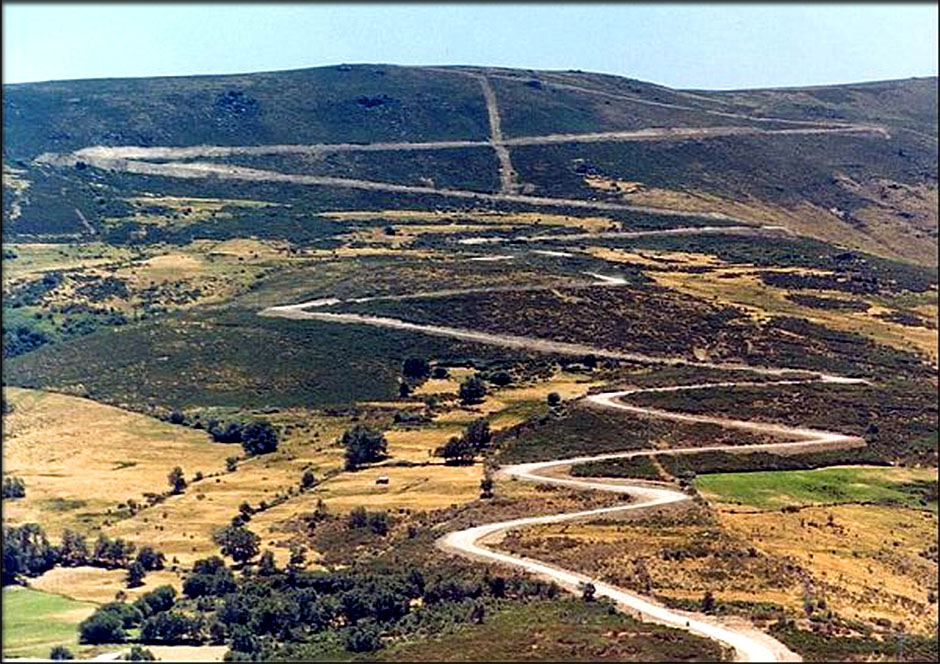 l'alto de la Covatilla 17ème étape de la vuelta 2020