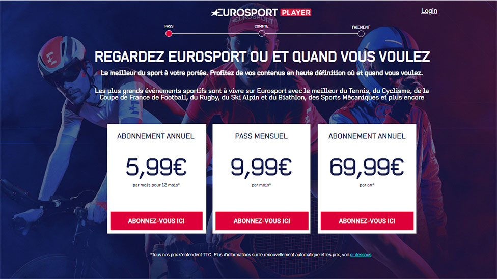 offre EUROSPORT abonnement  