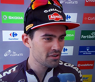 DUMOULIN interview après le chrono de burgos - La Vuelta 2015