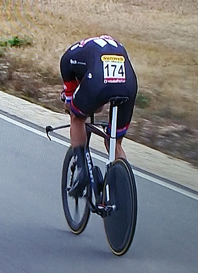 Dumoulin pendnat le chrono de Burgos la vuelta 2015