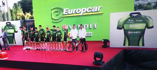 Equipe EUROPCAR la vuelta 2015