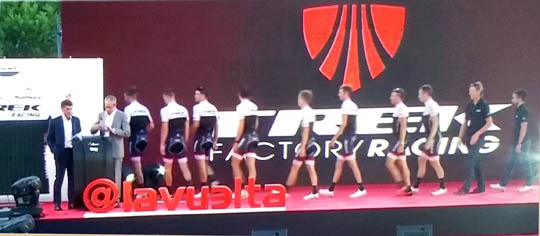 Equipe TREK Factory Racing la vuelta 2015